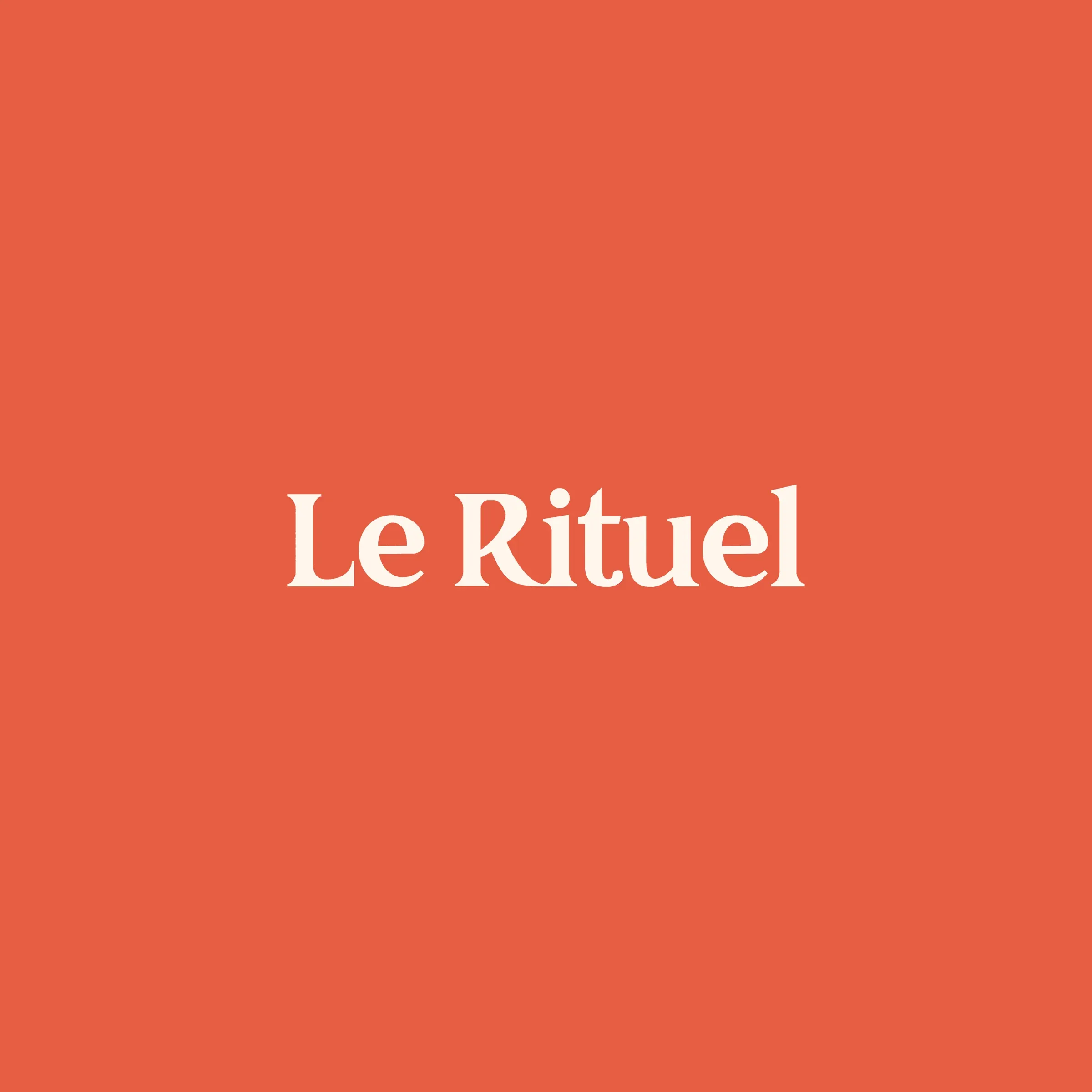 Le Rituel brand identity